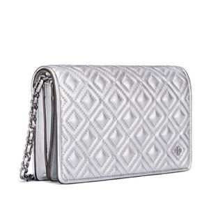 Tory Burch Silver Cross Body